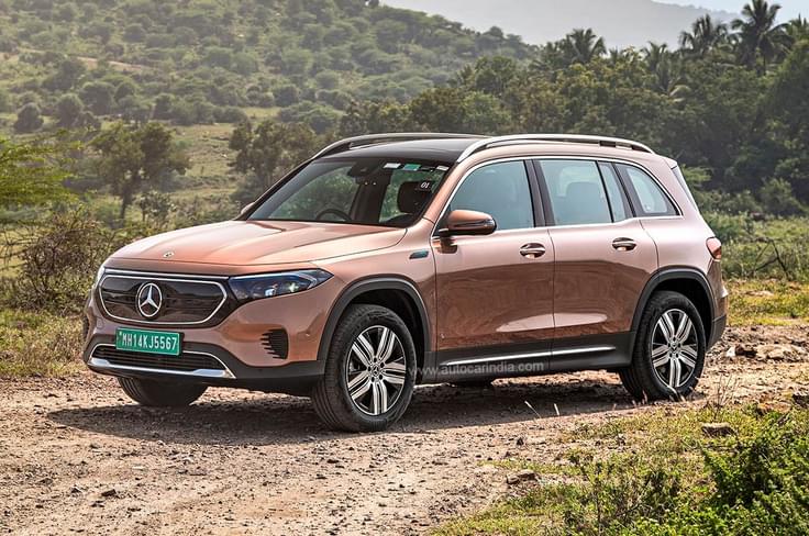Mercedes-Benz EQB (December 02) -
The EQB launched as the brand’s third EV in India after the EQC and the EQS.
Mercedes-Benz EQB (December 02) -
The EQB launched as the brand’s third EV in India after the EQC and the EQS.